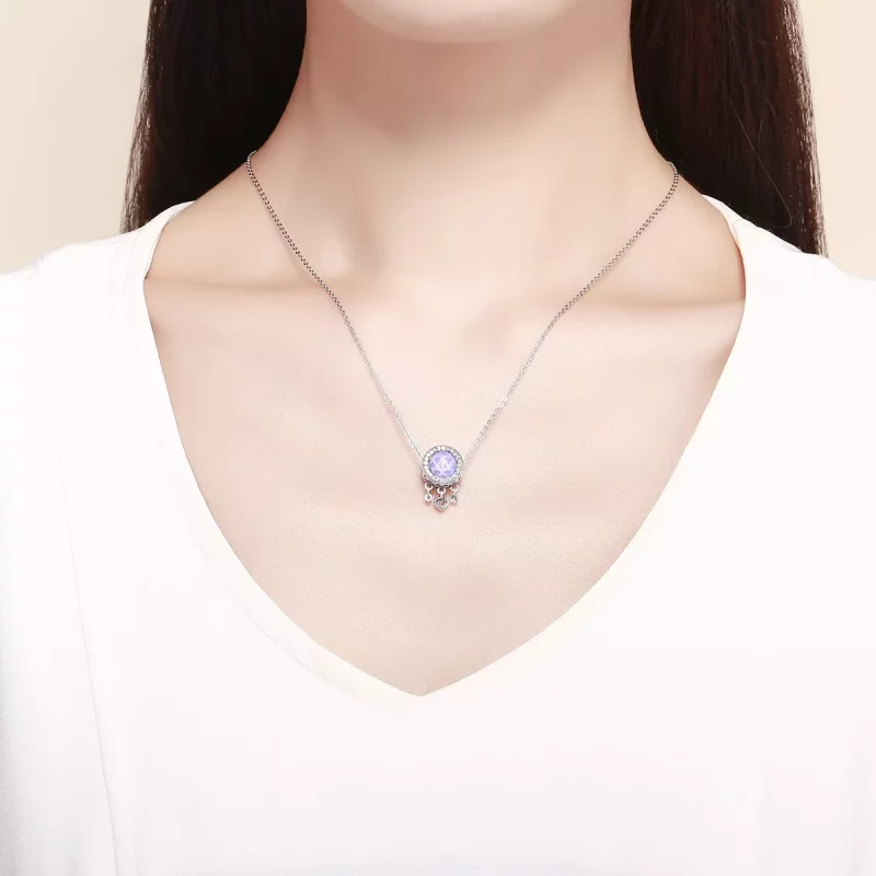 (imagen para) Charm de corazón brillante estilo Pandora - SCC999 - Ver 5
