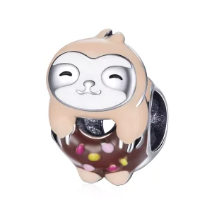 (imagen para) Charm de Donut con Estilo Pandora de Perezoso - SCC1881