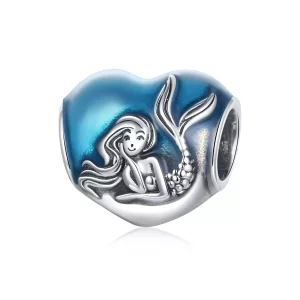 (imagen para) Charm de ensueño de la Sirenita estilo Pandora en plata - SCC1801