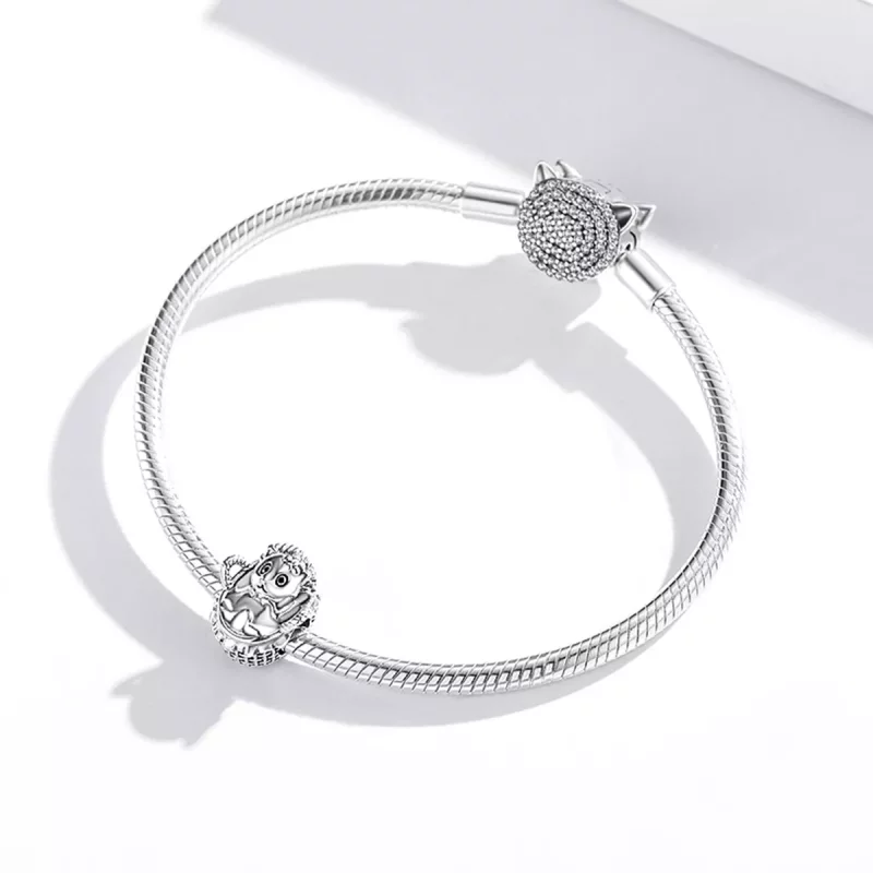 (imagen para) Charm de Erizo Bebé con Estilo Pandora - SCC1926 - Ver 3