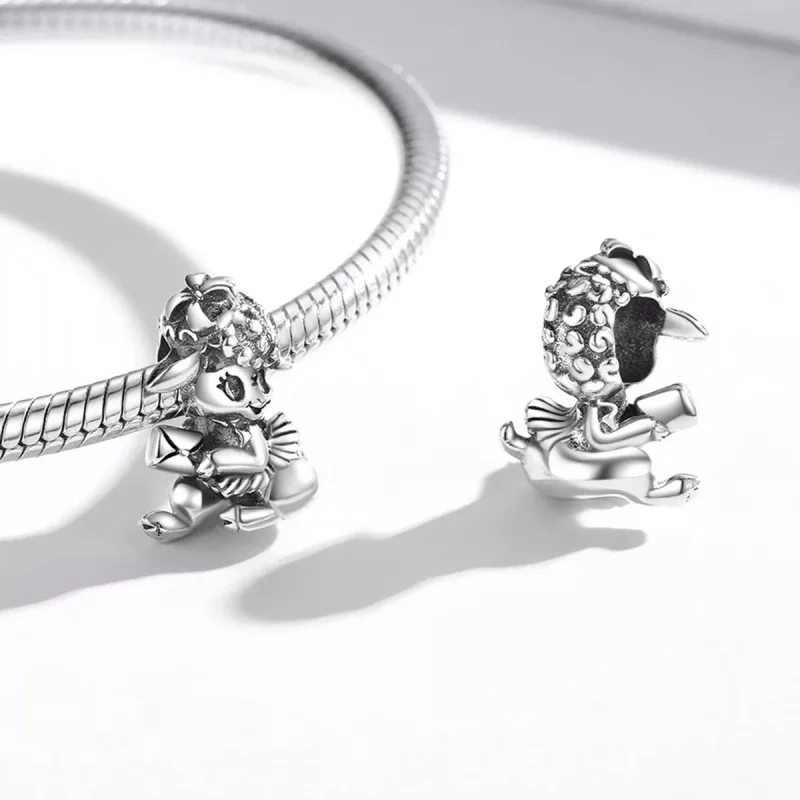 (imagen para) Charm de estilo occidental con diseño de ovejita - SCC2043 - Ver 4