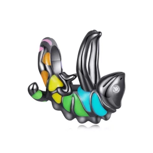 (imagen para) Charm de estilo Pandora con camaleón - BSC694