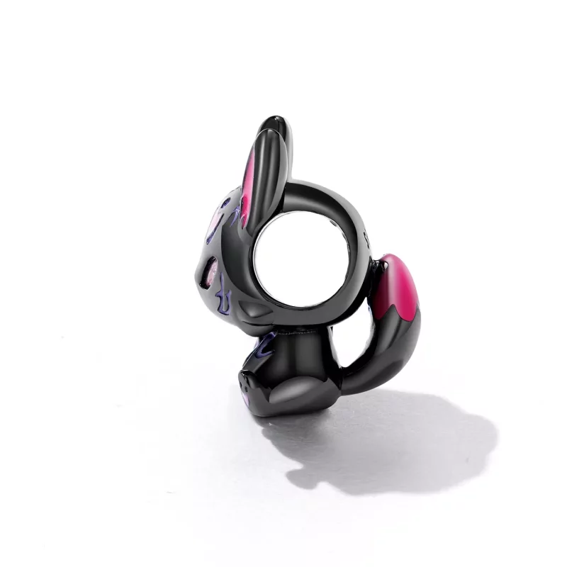 (imagen para) Charm de estilo Pandora con diseño de zorro elfo - SCC2223 - Ver 3