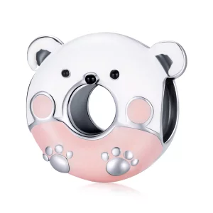 (imagen para) Charm de estilo Pandora con ositos y donas - SCC1876