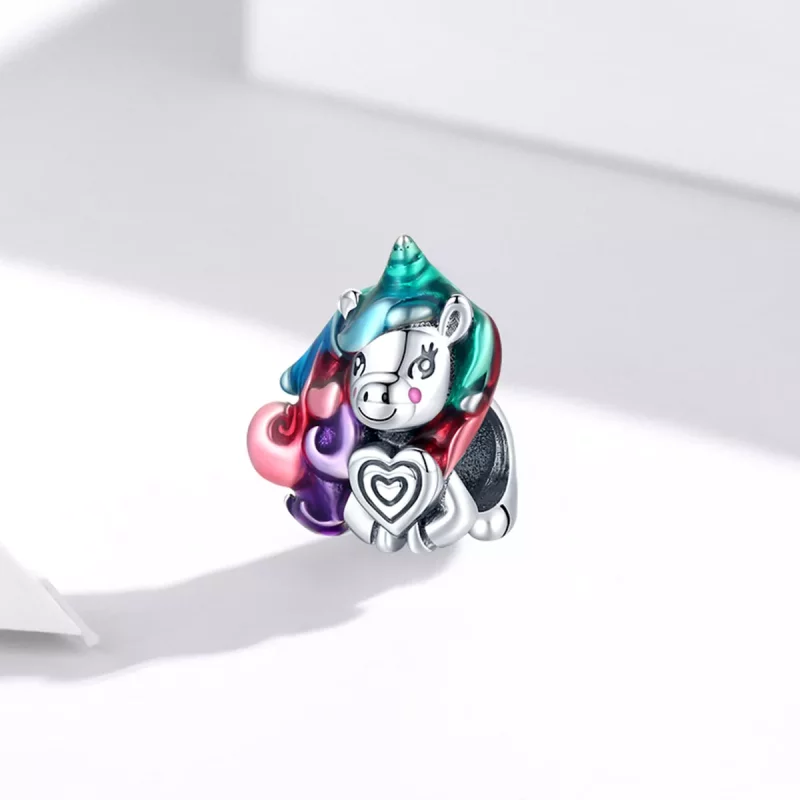 (imagen para) Charm de estilo Pandora con temática de pony fantástico - SCC1919 - Ver 2