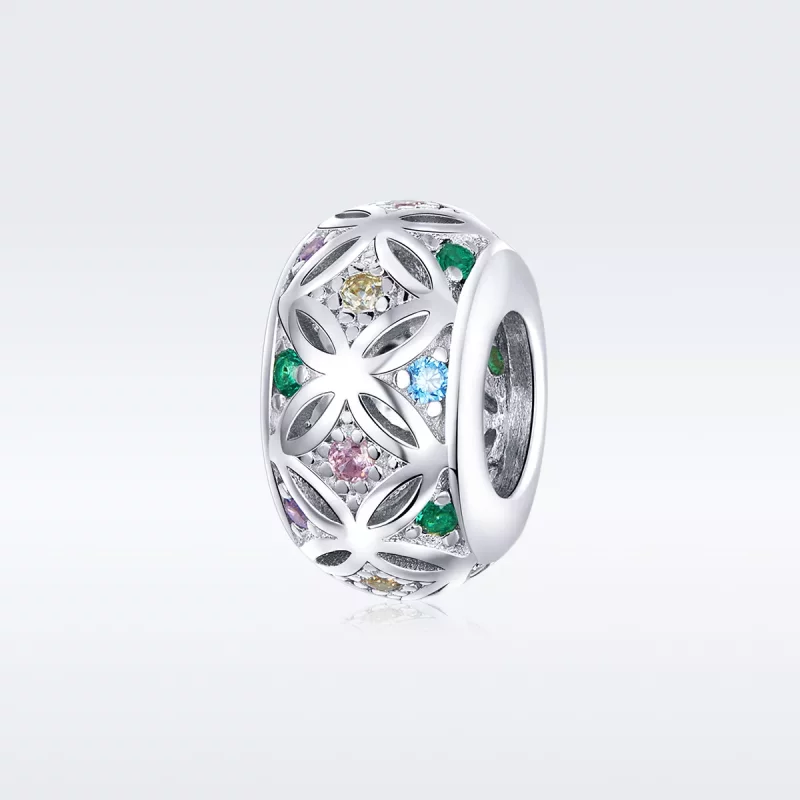 (imagen para) Charm de Estilo Pandora en Plata con Colores - BSC224 - Ver 5