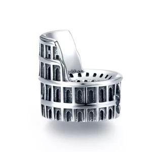 (imagen para) Charm de estilo Pandora en plata con el diseño del Coliseo - SCC1543