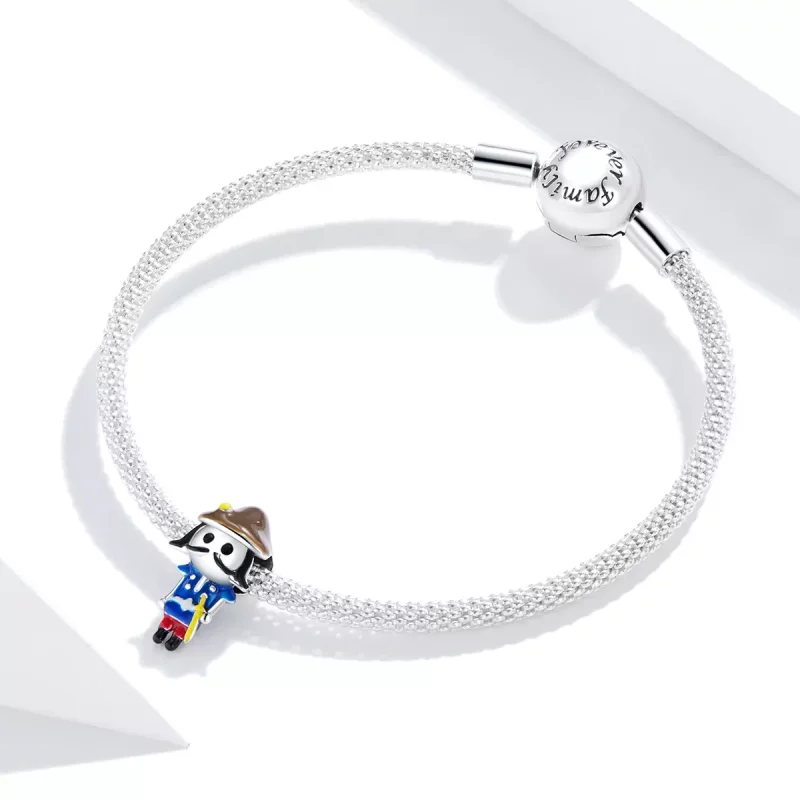(imagen para) Charm de estilo Pandora Little Guard - SCC1639 - Ver 3
