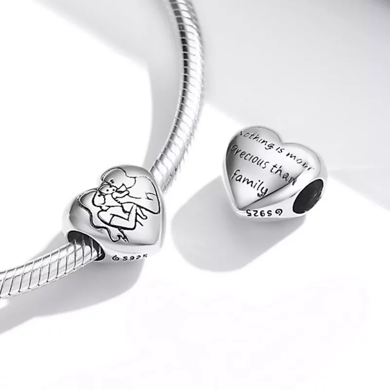 (imagen para) Charm de Estilo Pandora para la Familia - BSC494 - Ver 4