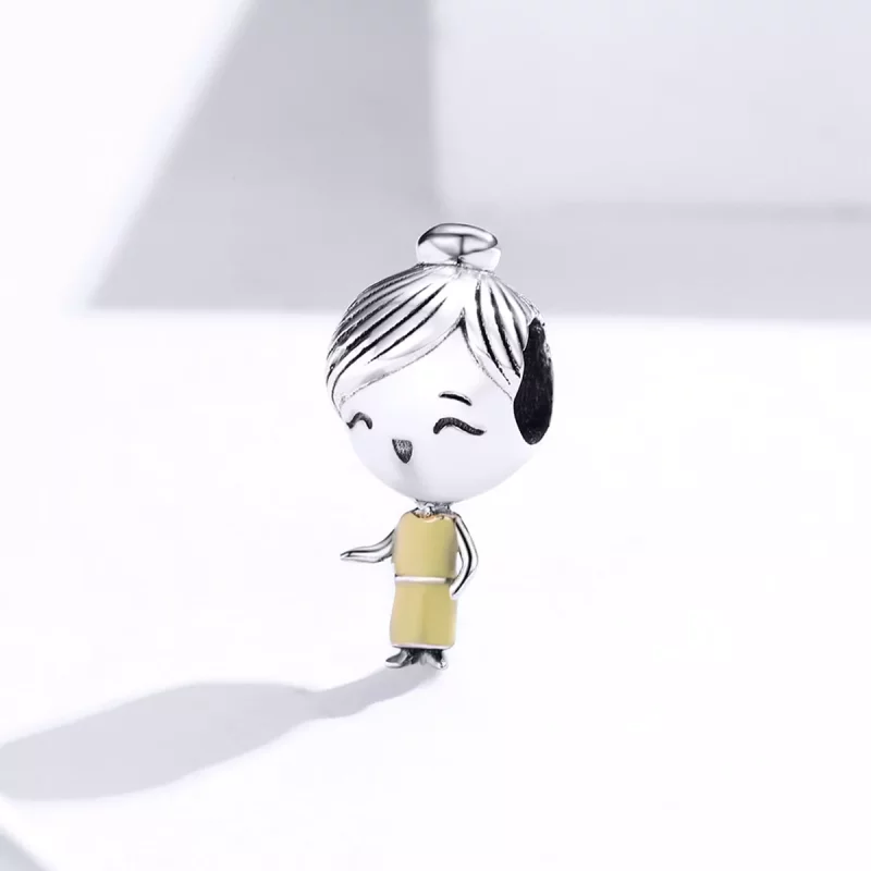 (imagen para) Charm de estilo Pandora para madre - BSC177 - Ver 2
