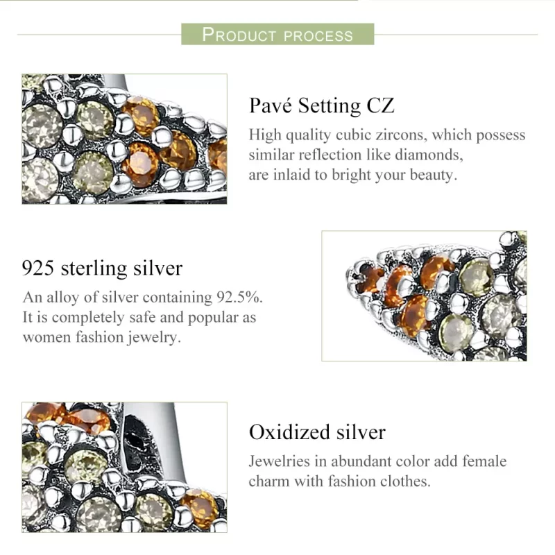 (imagen para) Charm de Estrella de Mar de Plata al estilo Pandora - SCC586 - Ver 7