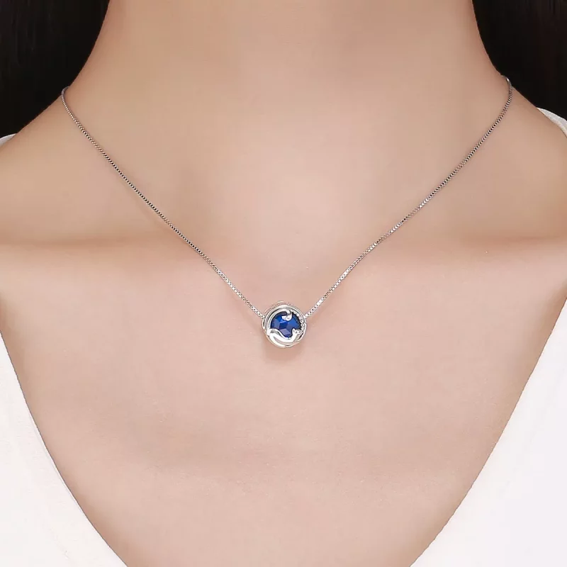(imagen para) Charm de Gato Juguetón de Plata con Estilo Pandora - SCC708 - Ver 6