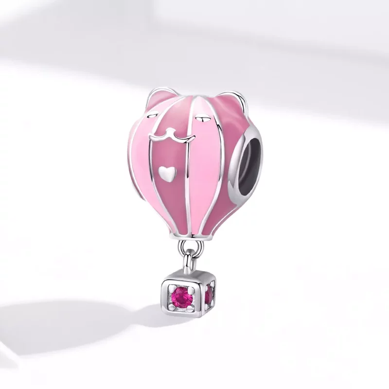 (imagen para) Charm de globo animal de plata al estilo de Pandora - SCC1378 - Ver 3