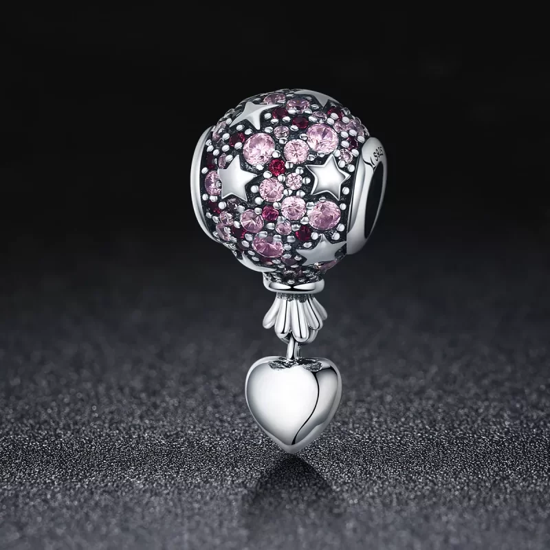 (imagen para) Charm de globo de confesión de plata estilo Pandora - SCC517 - Ver 2