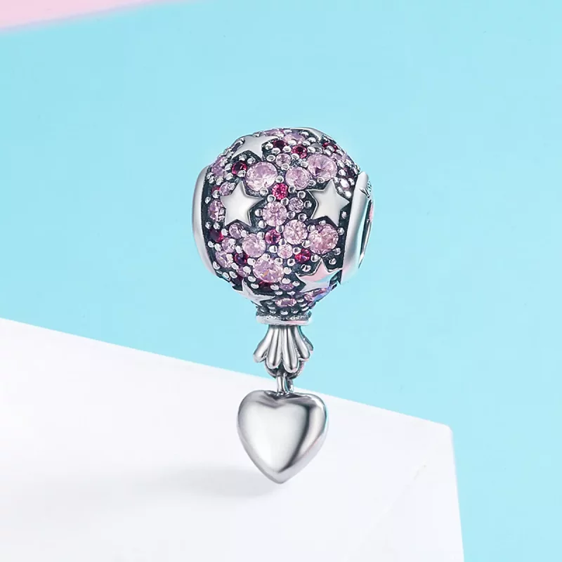 (imagen para) Charm de globo de confesión de plata estilo Pandora - SCC517 - Ver 3