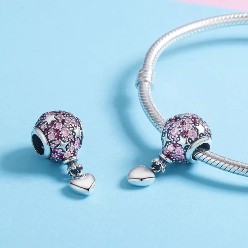 (imagen para) Charm de globo de confesión de plata estilo Pandora - SCC517 - Ver 5