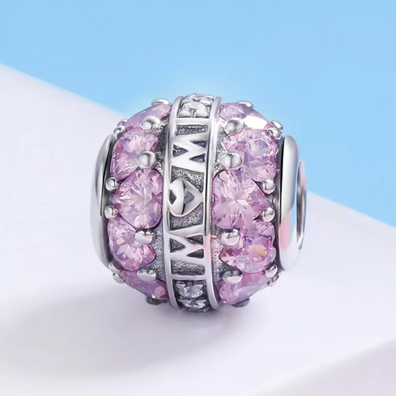 (imagen para) Charm de Gran Amor en Plata Estilo Pandora - SCC580 - Ver 4