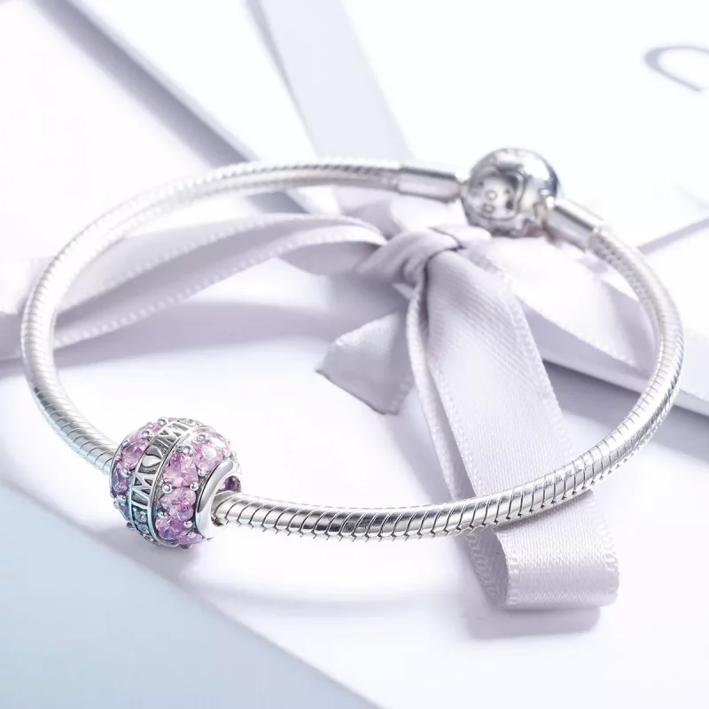 (imagen para) Charm de Gran Amor en Plata Estilo Pandora - SCC580 - Ver 5