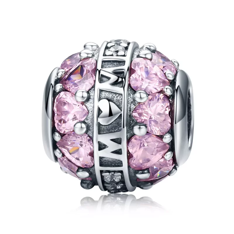 (imagen para) Charm de Gran Amor en Plata Estilo Pandora - SCC580