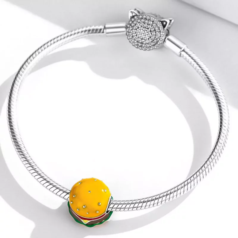 (imagen para) Charm de hamburguesa gourmet al estilo Pandora - SCC2014 - Ver 3