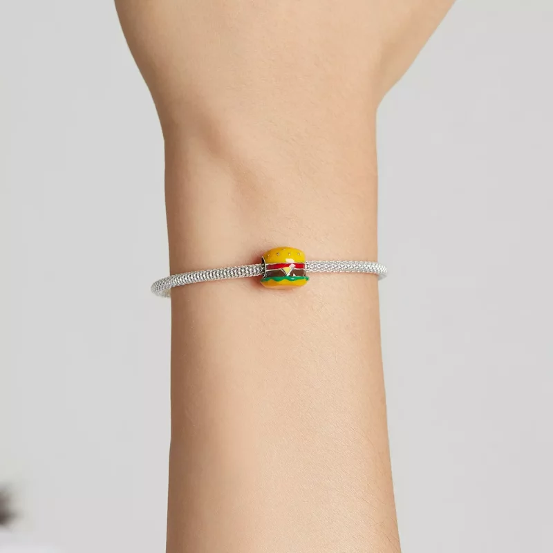 (imagen para) Charm de hamburguesa gourmet al estilo Pandora - SCC2014 - Ver 5