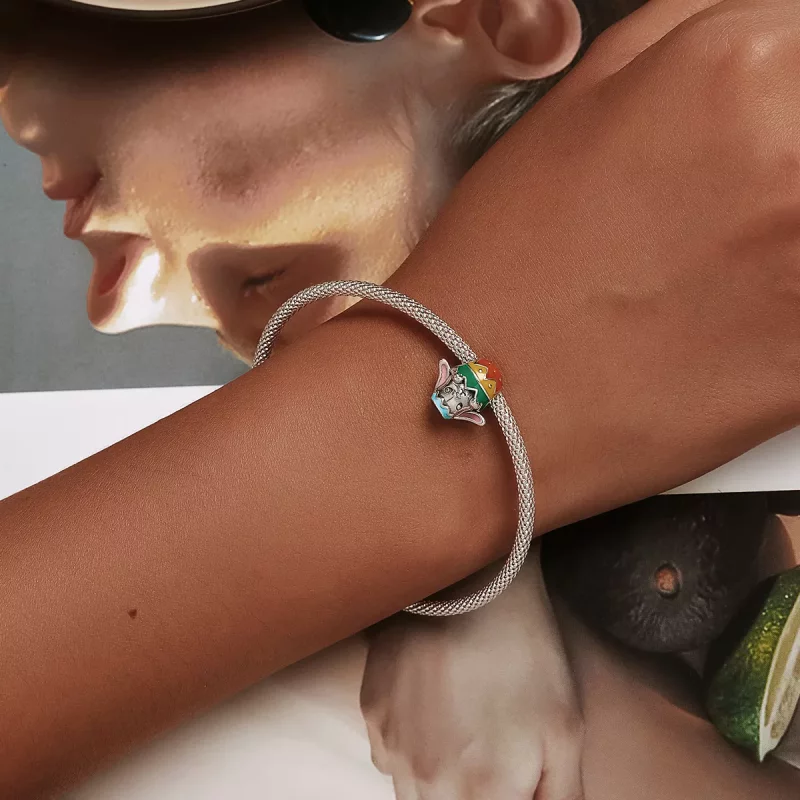 (imagen para) Charm de huevos de conejo estilo Pandora - SCC2117 - Ver 6