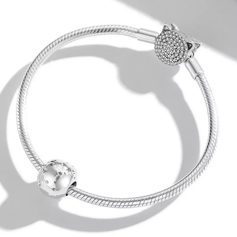 (imagen para) Charm de Luna al estilo Pandora - SCC2059 - Ver 3