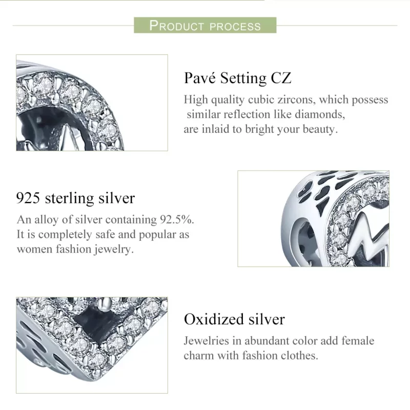 (imagen para) Charm de Mamá en Plata Estilo Pandora - SCC395 - Ver 6