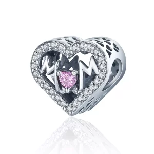 (imagen para) Charm de Mamá en Plata Estilo Pandora - SCC395