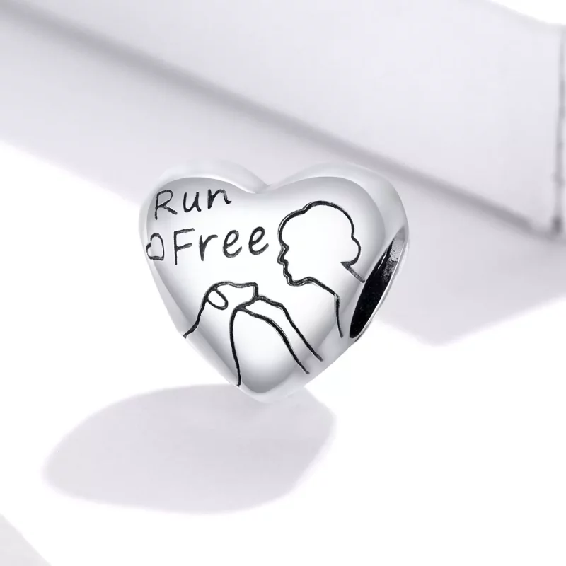(imagen para) Charm de mamá perrita estilo Pandora en plata - SCC1679 - Ver 2