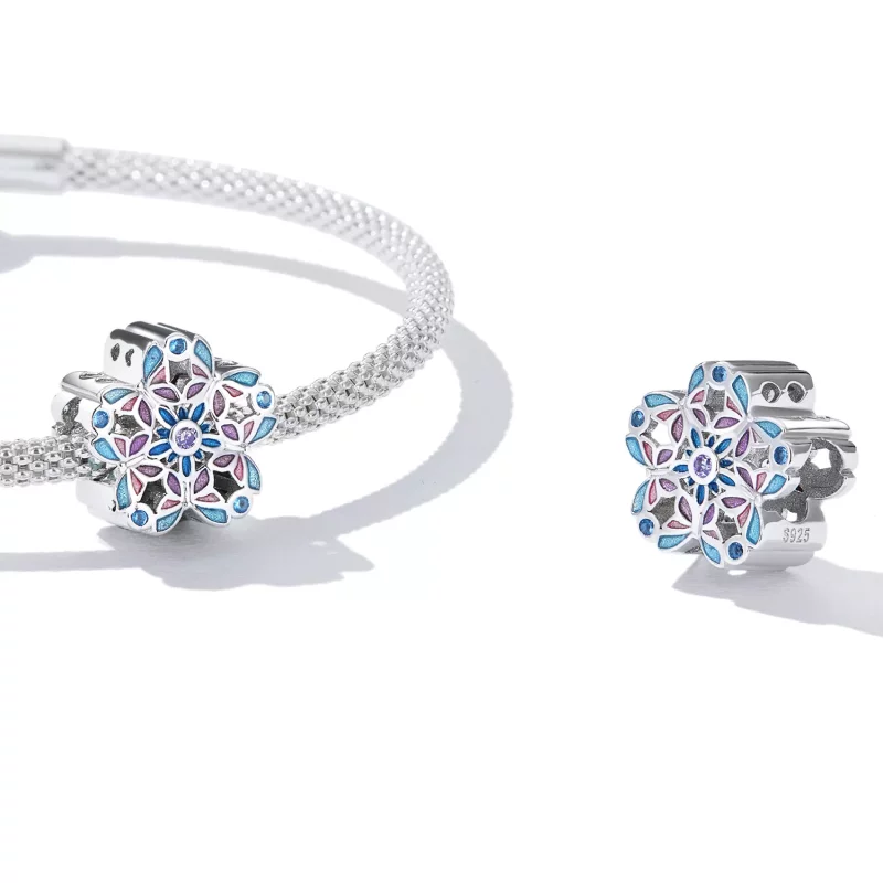 (imagen para) Charm de Mariposa Delicada Estilo Pandora - SCC2252 - Ver 4