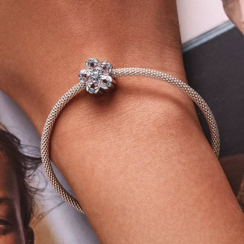 (imagen para) Charm de Mariposa Delicada Estilo Pandora - SCC2252 - Ver 6