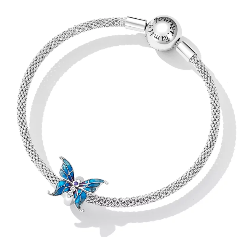 (imagen para) Charm de mariposa estilo Pandora - SCC2326 - Ver 5