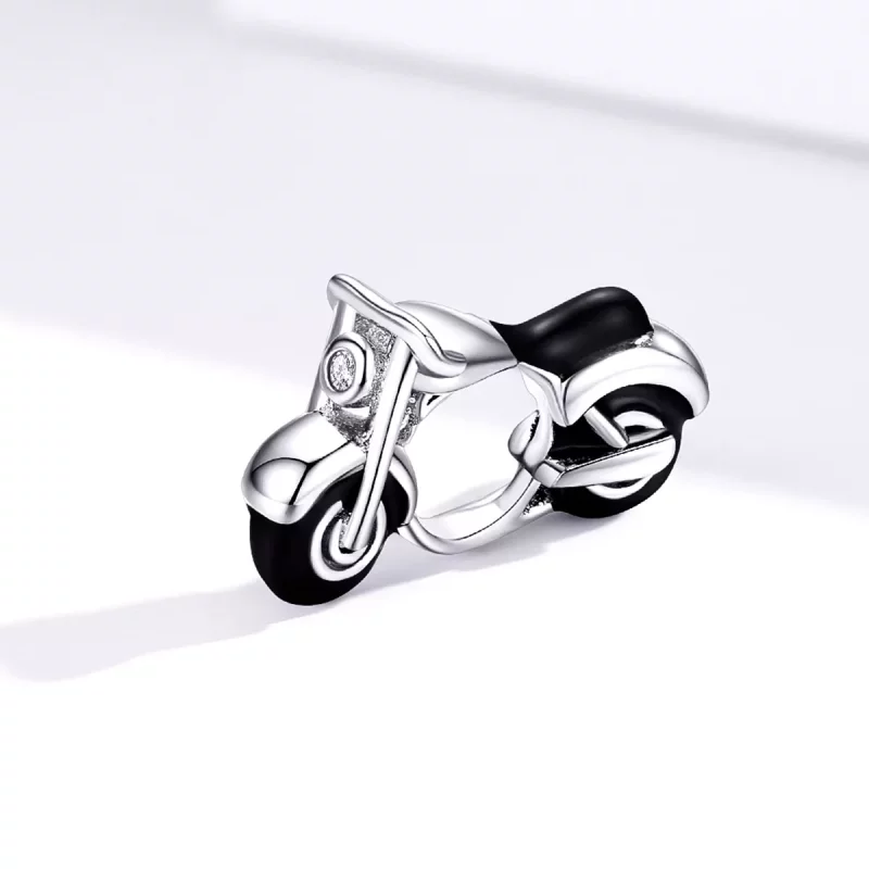 (imagen para) Charm de motocicleta genial estilo Pandora - BSC273 - Ver 2