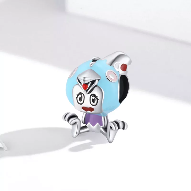 (imagen para) Charm de Muñeca Chica al estilo Pandora - SCC1944 - Ver 2