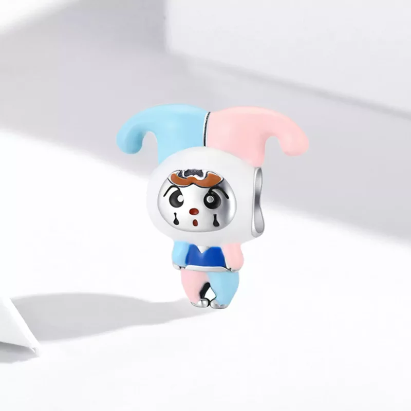 (imagen para) Charm de muñeca payaso estilo Pandora - SCC1942 - Ver 2