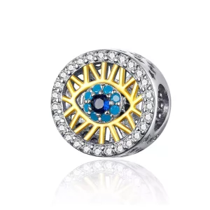 (imagen para) Charm de Ojo de la Suerte estilo Pandora - BSC080
