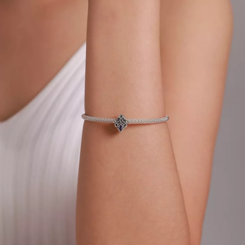(imagen para) Charm de Ornamentación Vintage de Estilo Pandora - SCC1930 - Ver 5