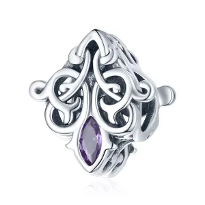 (imagen para) Charm de Ornamentación Vintage de Estilo Pandora - SCC1930