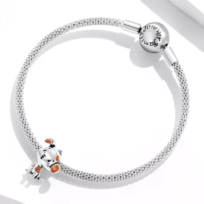 (imagen para) Charm de Perrito Lindo al Estilo de Pandora - SCC2159 - Ver 3