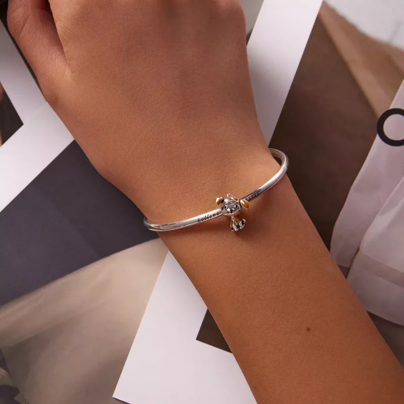 (imagen para) Charm de Perrito Lindo al Estilo de Pandora - SCC2159 - Ver 5