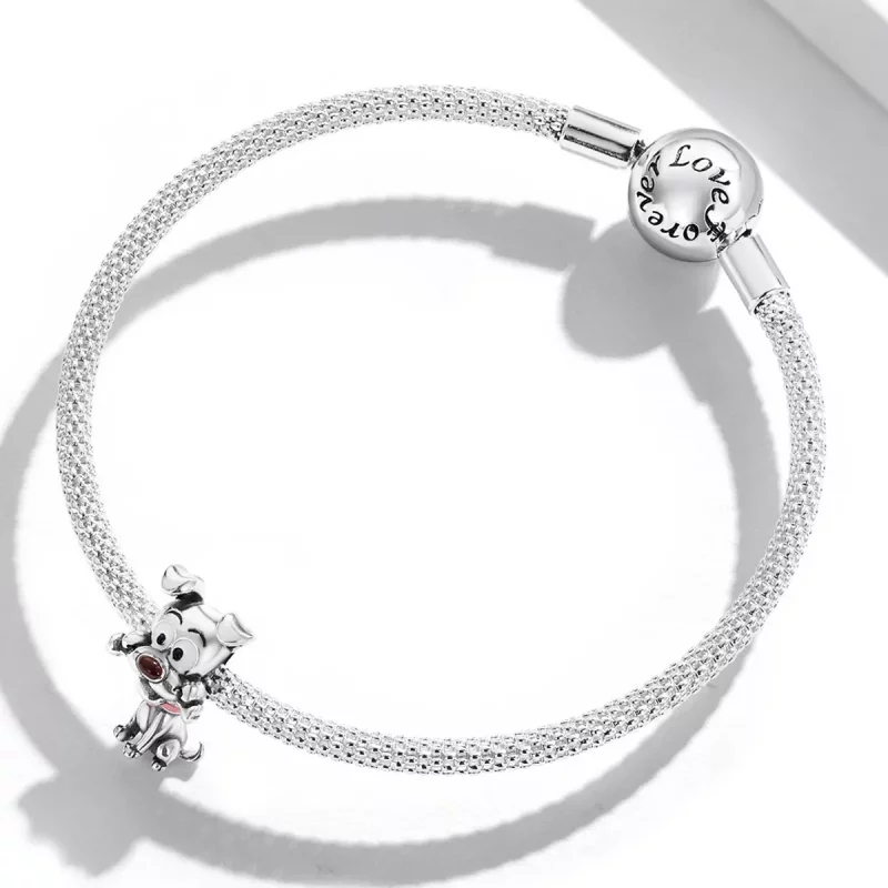 (imagen para) Charm de Perro Encantador al estilo Pandora - SCC2121 - Ver 3