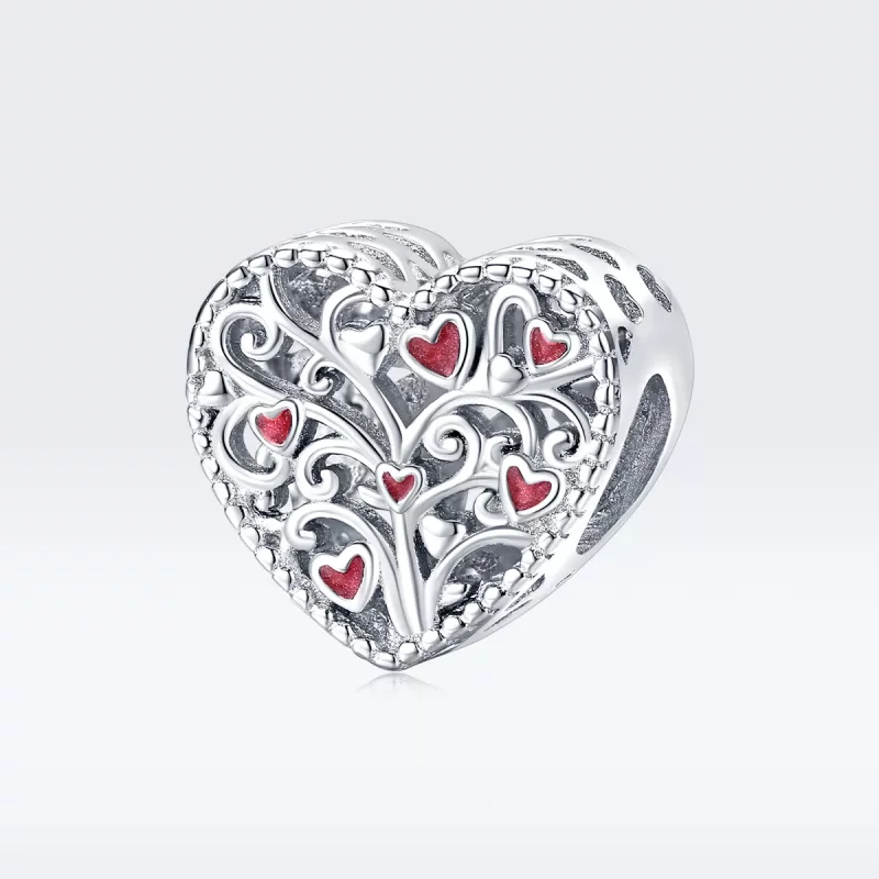 (imagen para) Charm de Plata al estilo de Pandora con Árbol de la Vida - BSC279 - Ver 5