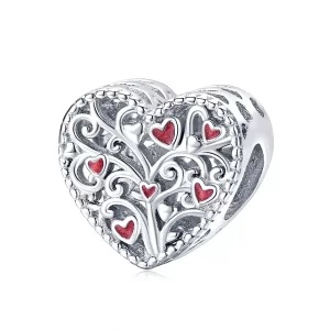 (imagen para) Charm de Plata al estilo de Pandora con Árbol de la Vida - BSC279