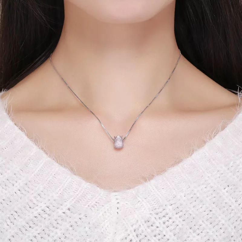 (imagen para) Charm de plata con diseño de tulipán al estilo de Pandora - SCC569 - Ver 7