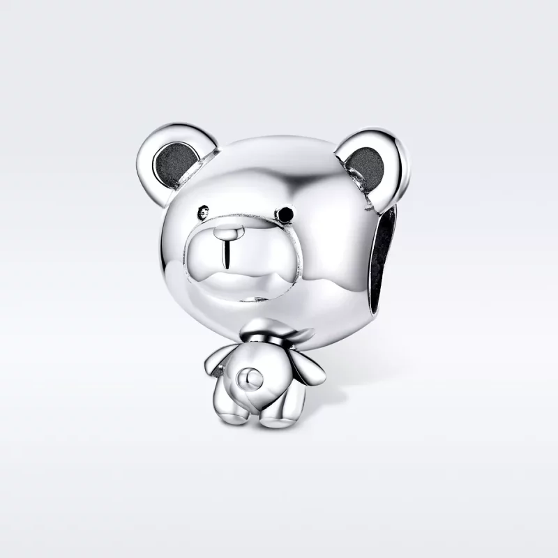 (imagen para) Charm de Plata con estilo de Pandora de Pooh - SCC1502 - Ver 5