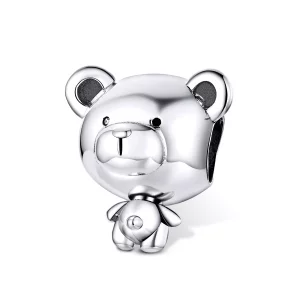 (imagen para) Charm de Plata con estilo de Pandora de Pooh - SCC1502