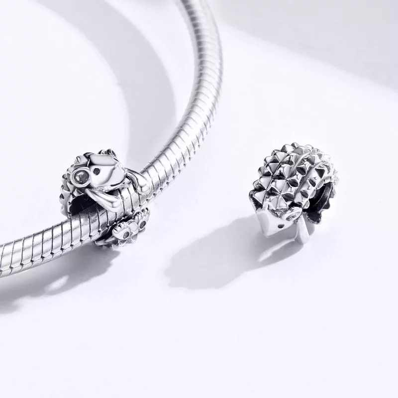 (imagen para) Charm de Plata con Estilo Pandora de Nino el Erizo - SCC1420 - Ver 4