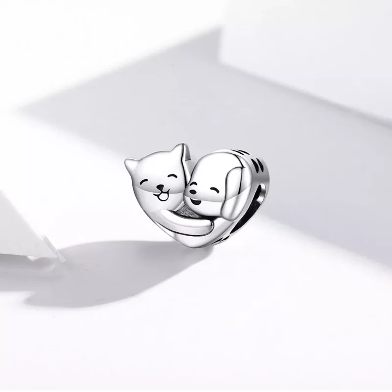 (imagen para) Charm de plata estilo Pandora con diseño de hermano - SCC1856 - Ver 2