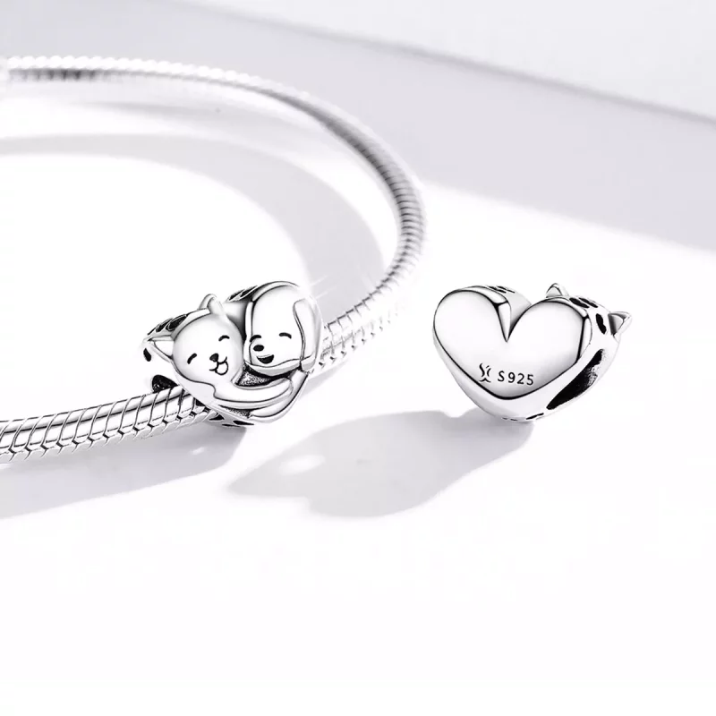 (imagen para) Charm de plata estilo Pandora con diseño de hermano - SCC1856 - Ver 4